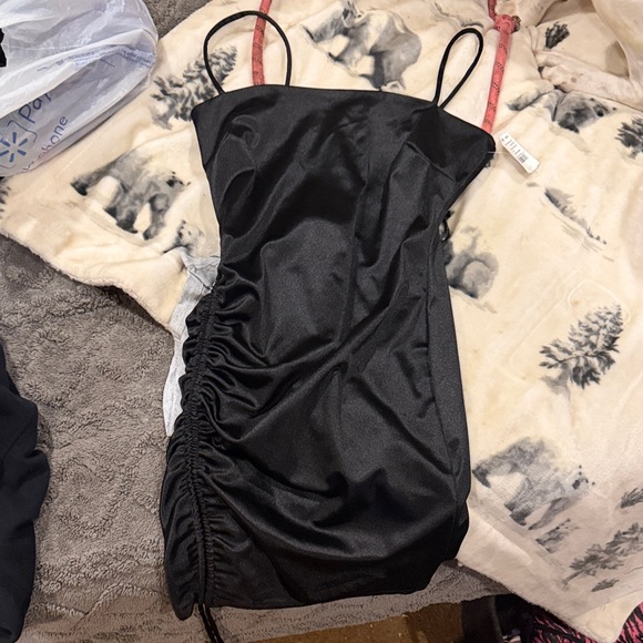 Windsor Dresses & Skirts - Windsor Black Satin Dress